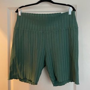 Aerie Offline Ribbed Biker Shorts